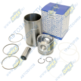 Гильза с поршнем, с пальцем и кольцами КАМАЗ Евро-0; (обрез.поршень 10 группа. Не требует доработки для установки ) «Федерал Могул»